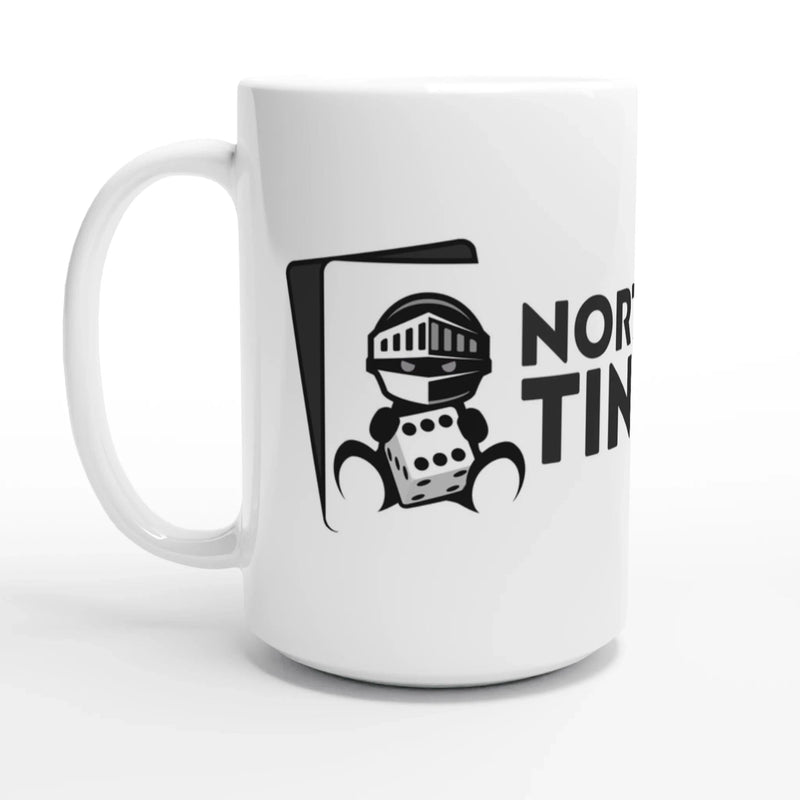 Northumbrian Tin Soldier Northumbrian Tin Soldier Ceramic Mug - 15oz Large Gloss White available at Northumbrian Tin Soldier