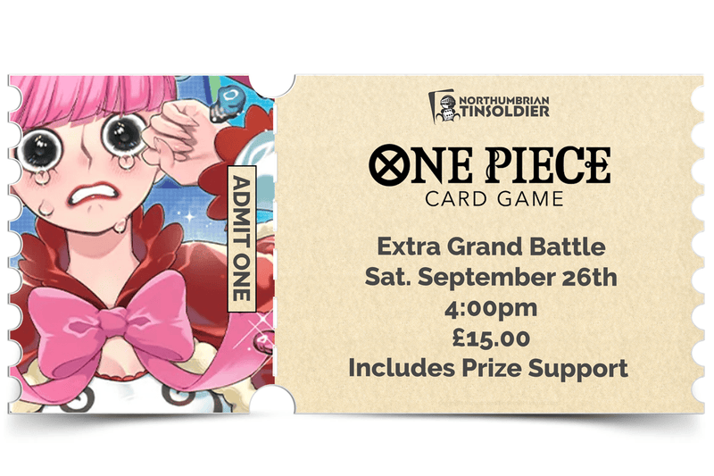 Northumbrian Tin Soldier Northumbrian Tin Soldier - One Piece: Extra Grand Battle September 2026 Ticket available at Northumbrian Tin Soldier