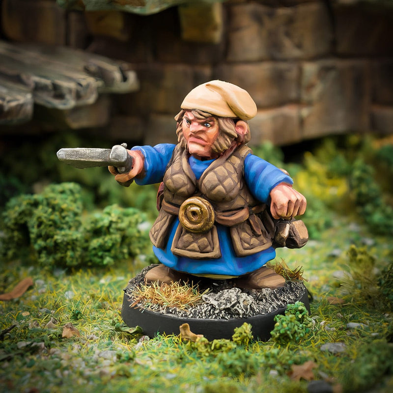 Northumbrian Tin Soldier Ovenna Bristleaxe - Beardfolk Axemaiden available at Northumbrian Tin Soldier