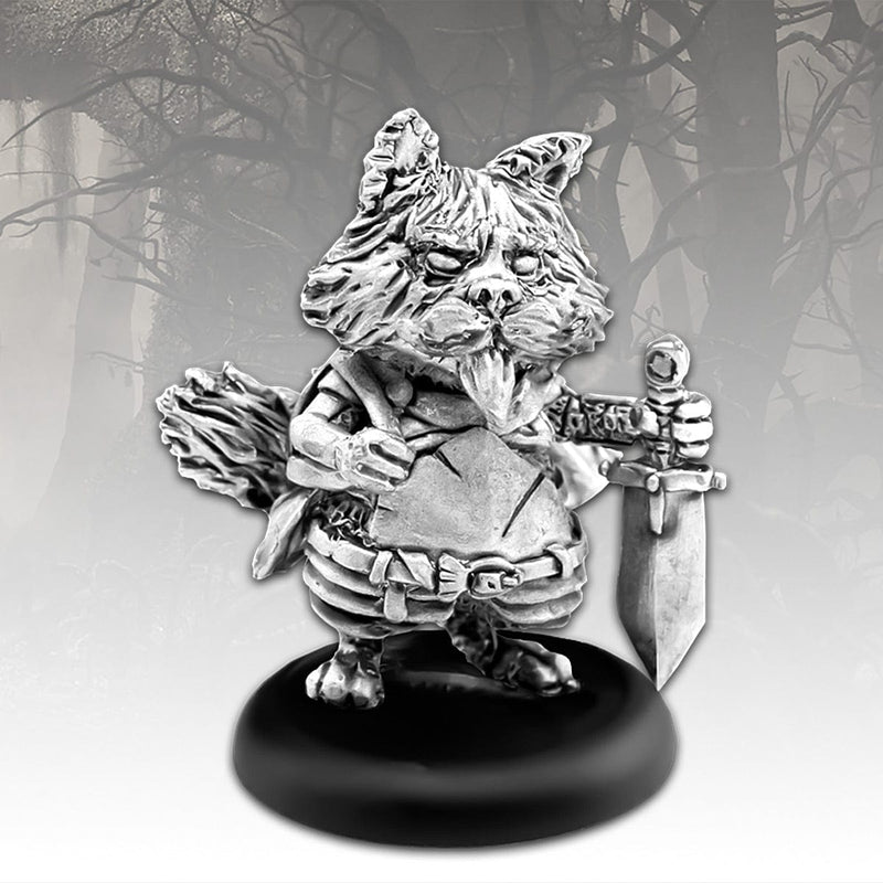 Northumbrian Tin Soldier Sir Hector the Fighter - The Cats of Crumptown available at Northumbrian Tin Soldier