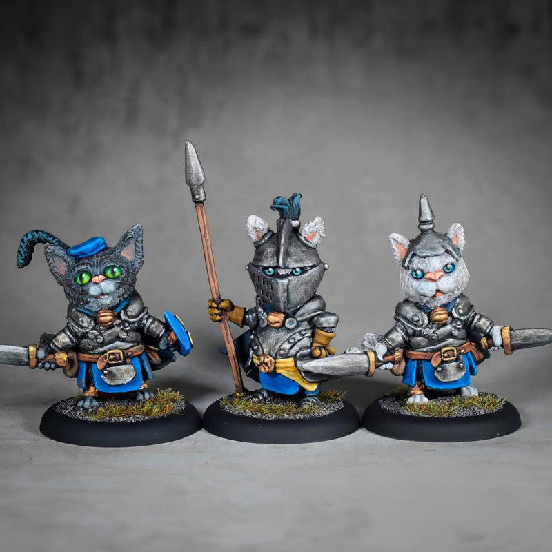 Northumbrian Tin Soldier The Kittenguard - Order of the Box - The Cats of Crumptown available at Northumbrian Tin Soldier