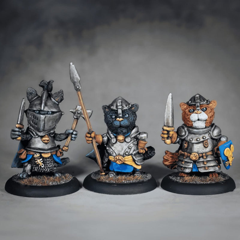 Northumbrian Tin Soldier The Kittenguard - Order of the Feather - The Cats of Crumptown available at Northumbrian Tin Soldier