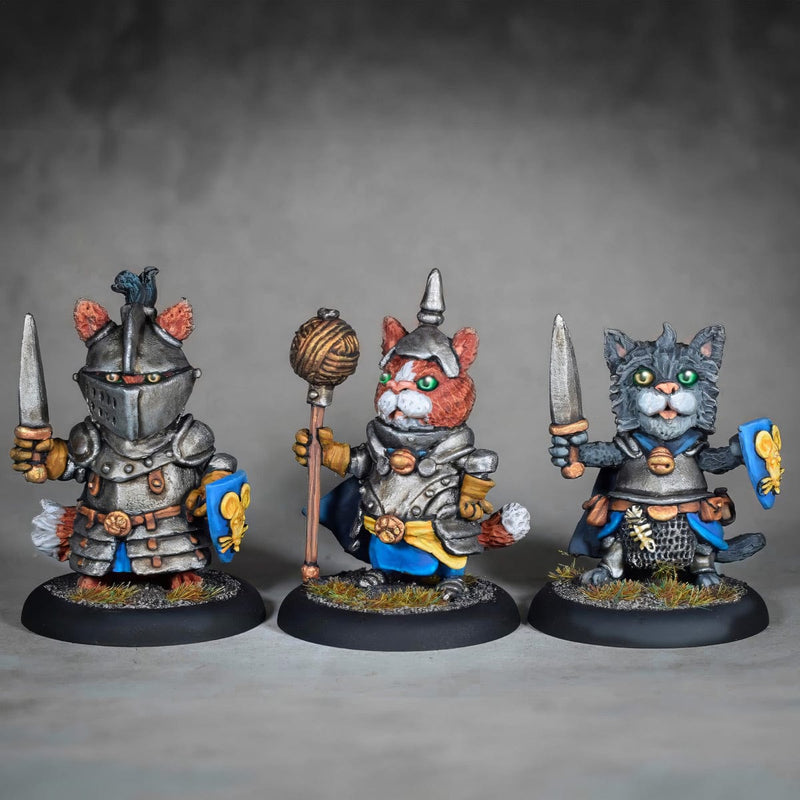 Northumbrian Tin Soldier The Kittenguard - Order of the Fish - The Cats of Crumptown available at Northumbrian Tin Soldier