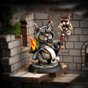 Northumbrian Tin Soldier Wilbur the Warlock - The Cats of Crumptown available at Northumbrian Tin Soldier