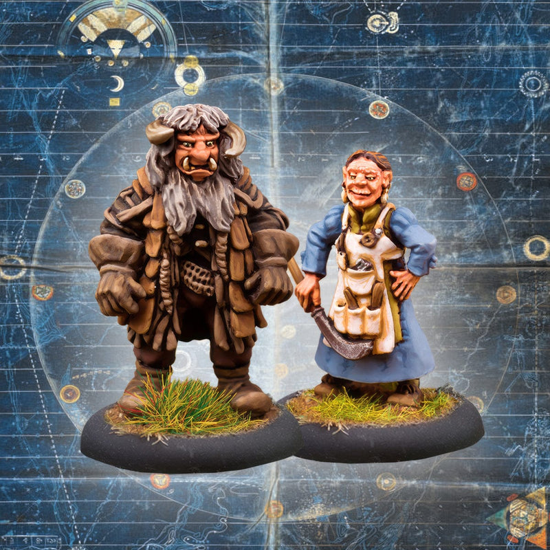 Northumbrian Tin Soldier Winston and Mrs Ogre- The Time Bandits available at Northumbrian Tin Soldier