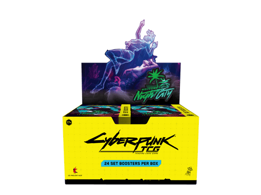 PROJEKT RED Cyberpunk TCG: Welcome to Night City - Booster Box available at Northumbrian Tin Soldier
