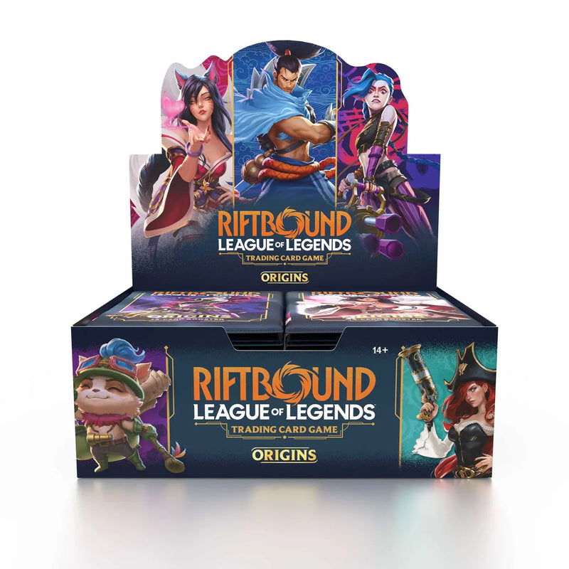 Riftbound Riftbound: League of Legends Trading Card Game - Origins Booster Box available at Northumbrian Tin Soldier