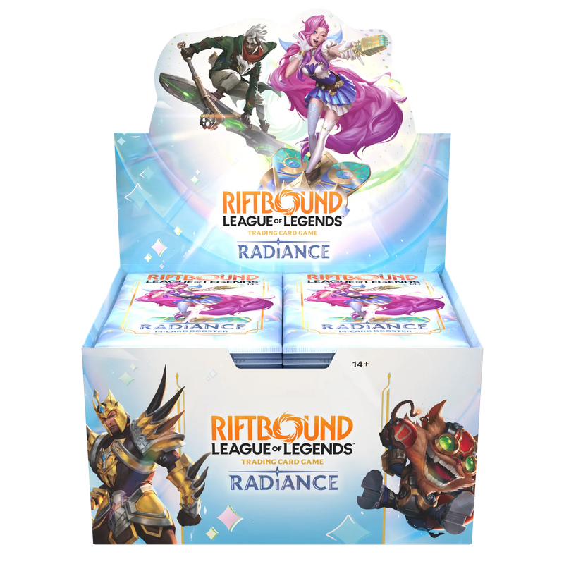 Riftbound Riftbound: League of Legends Trading Card Game - Radiance Booster Display available at Northumbrian Tin Soldier