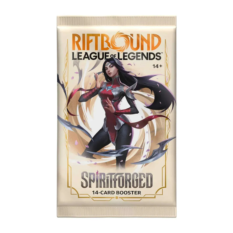 Riftbound Riftbound: League of Legends Trading Card Game - Spiritforged Booster Pack available at Northumbrian Tin Soldier