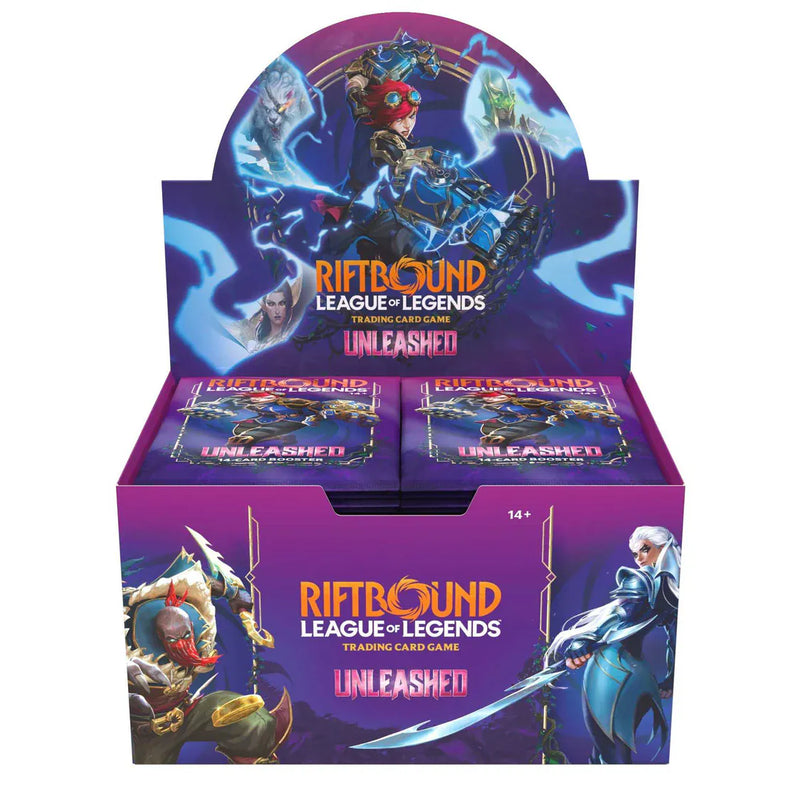 Riftbound Riftbound: League of Legends Trading Card Game - Unleashed Booster Box available at Northumbrian Tin Soldier