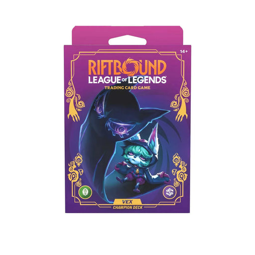 Riftbound Riftbound: League of Legends Trading Card Game - Unleashed Champion Deck - Vex available at Northumbrian Tin Soldier