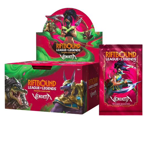 Riftbound Riftbound: League of Legends Trading Card Game - Vendetta Booster Box available at Northumbrian Tin Soldier