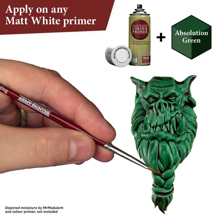 The Army Painter Speedpaint: Absolution Green available at Northumbrian Tin Soldier