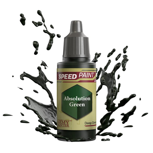 The Army Painter Speedpaint: Absolution Green available at Northumbrian Tin Soldier