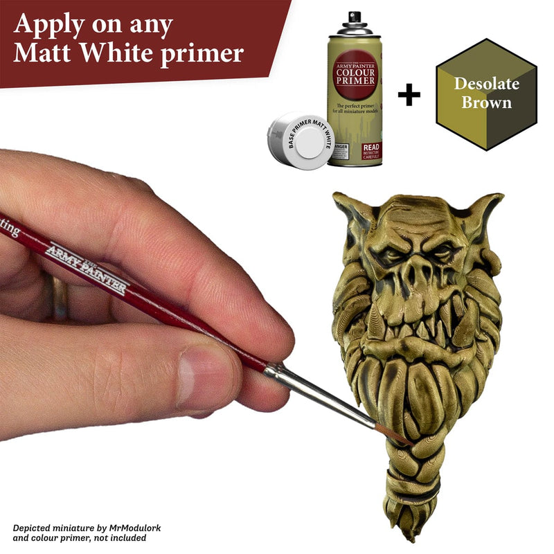 The Army Painter Speedpaint: Desolate Brown available at Northumbrian Tin Soldier