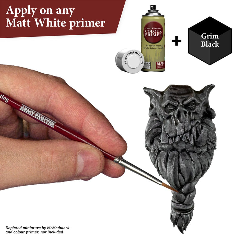 The Army Painter Speedpaint: Grim Black available at Northumbrian Tin Soldier