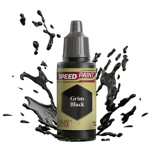 The Army Painter Speedpaint: Grim Black available at Northumbrian Tin Soldier