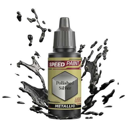 The Army Painter Speedpaint, Polished Silver available at Northumbrian Tin Soldier