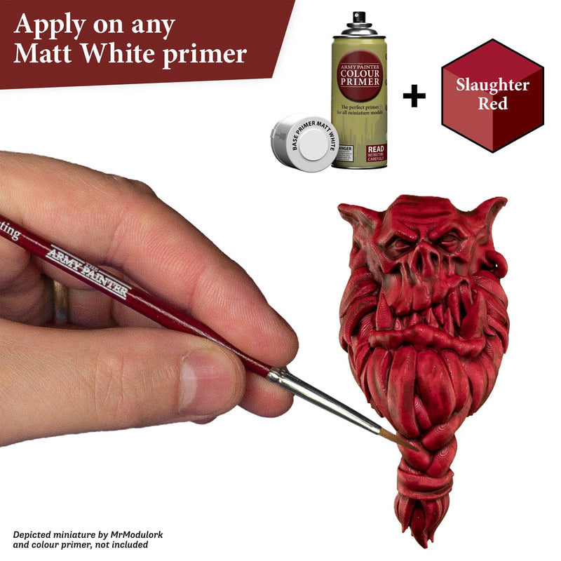 The Army Painter Speedpaint: Slaughter Red available at Northumbrian Tin Soldier