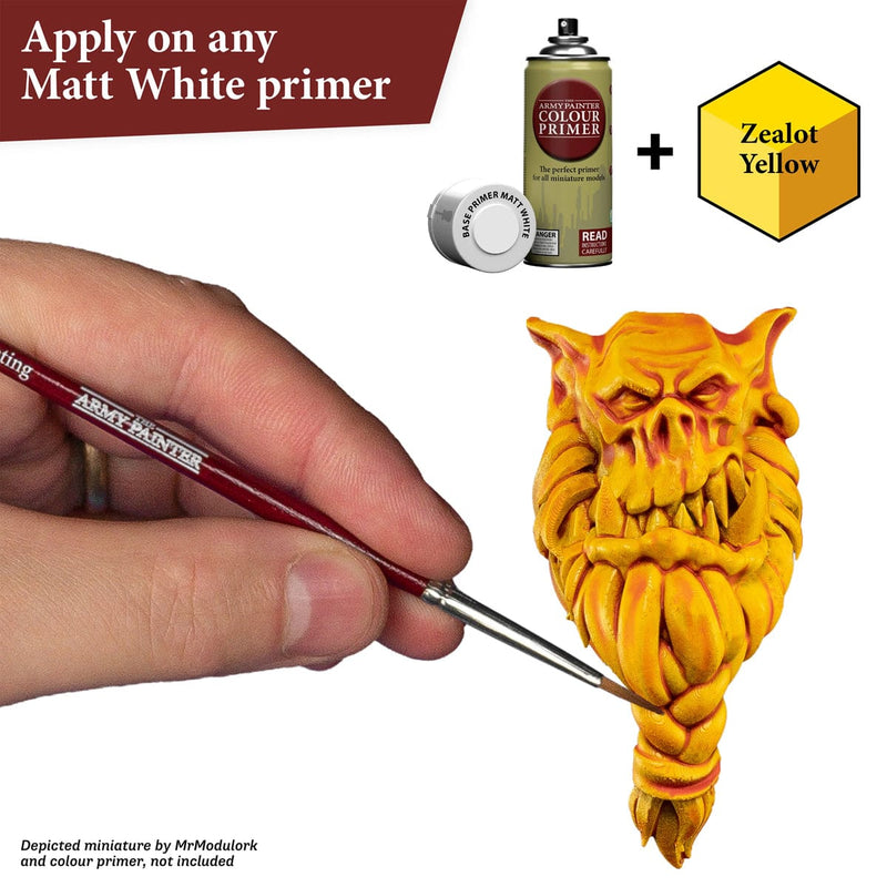 The Army Painter Speedpaint: Zealot Yellow available at Northumbrian Tin Soldier