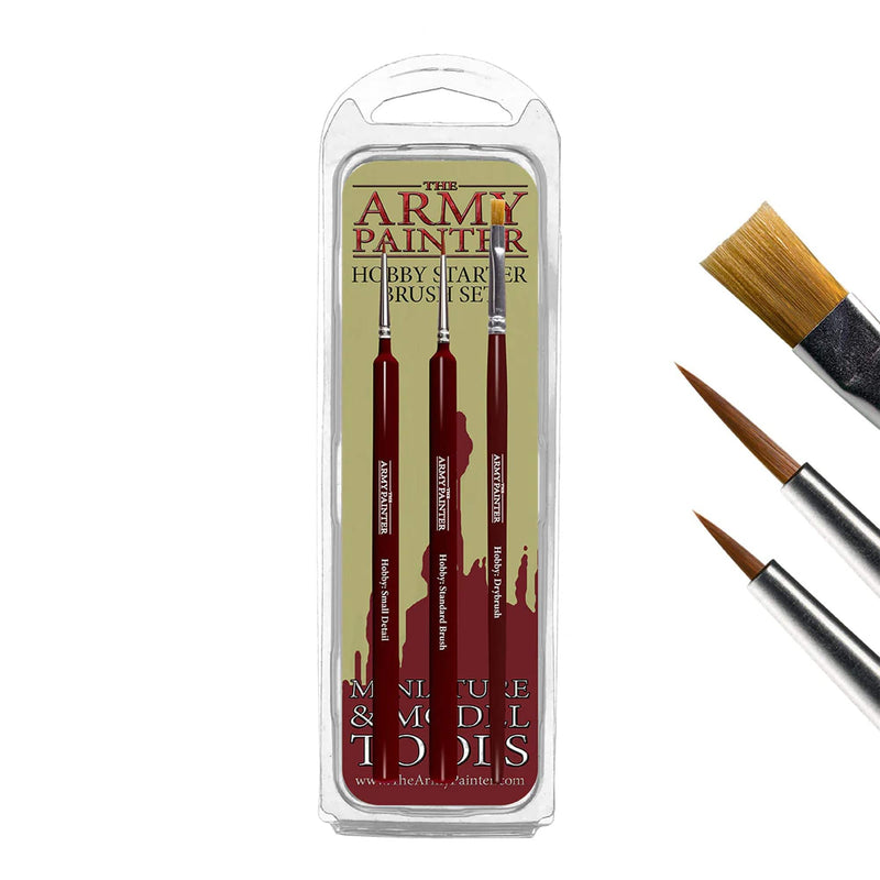 The Army Painter The Army Painter - Hobby Starter Brush Set available at Northumbrian Tin Soldier