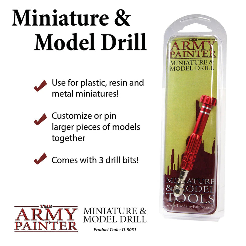 The Army Painter The Army Painter - Miniature and Model Drill available at Northumbrian Tin Soldier