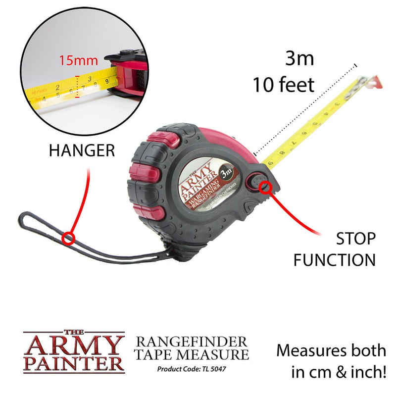 The Army Painter The Army Painter - Rangefinder Tape Measure available at Northumbrian Tin Soldier