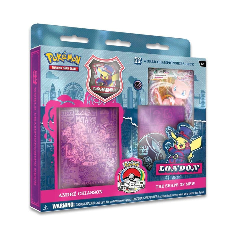 The Pokémon Company Pokémon : 2022 World Championship Andre Chiasson’s “The Shape of Mew” Deck available at Northumbrian Tin Soldier