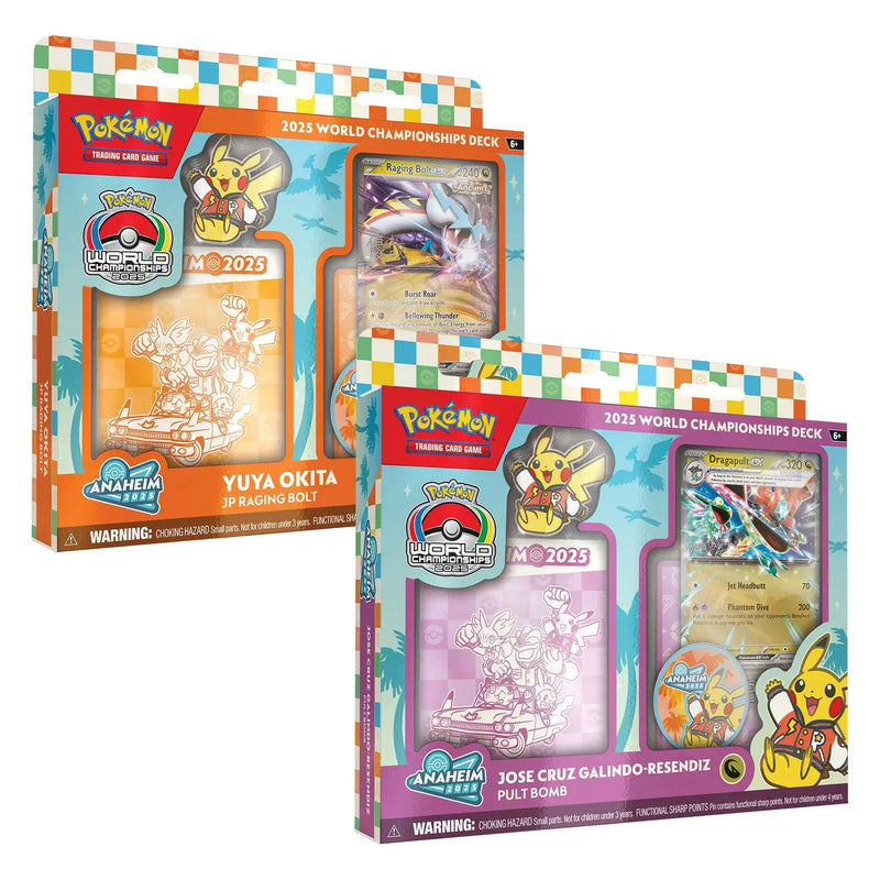 The Pokémon Company Pokémon - 2025 World Championship Decks - Assortment available at Northumbrian Tin Soldier