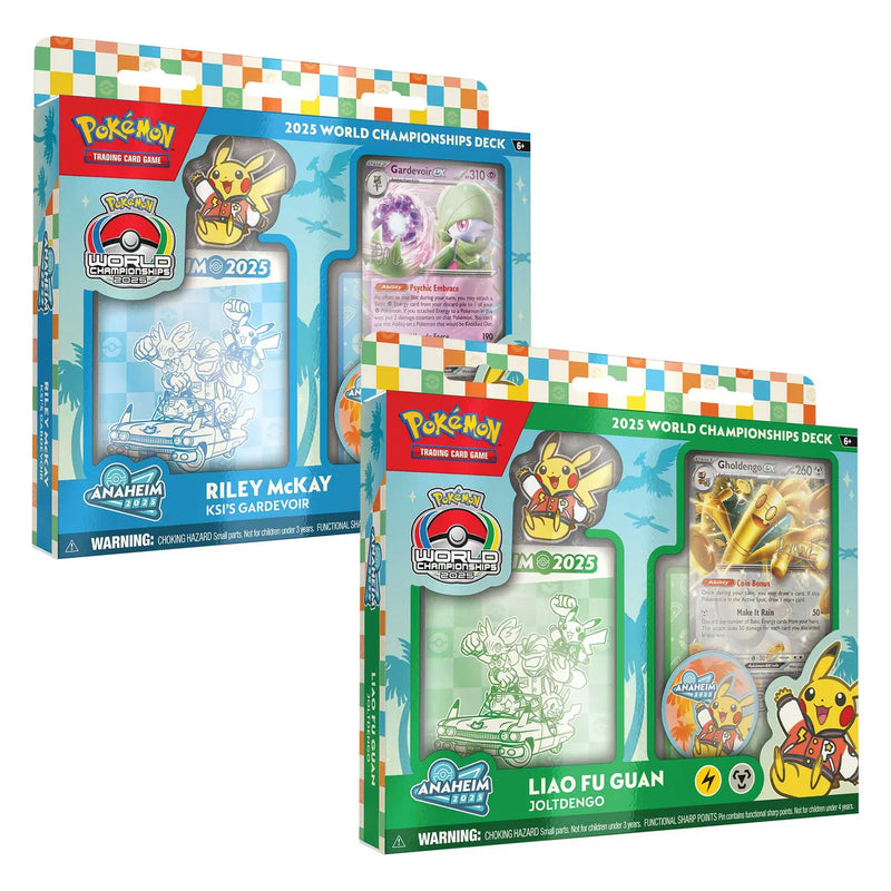 The Pokémon Company Pokémon - 2025 World Championship Decks - Assortment available at Northumbrian Tin Soldier