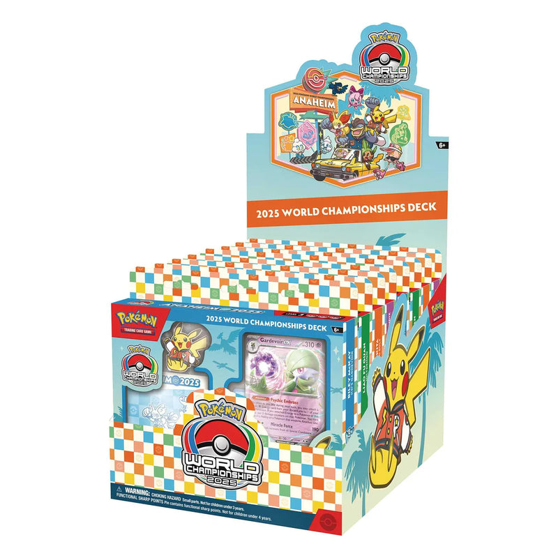 The Pokémon Company Pokémon - 2025 World Championship Decks - Assortment available at Northumbrian Tin Soldier