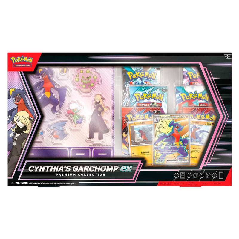 The Pokémon Company Pokémon - Cynthia's Garchomp ex Premium Collection available at Northumbrian Tin Soldier