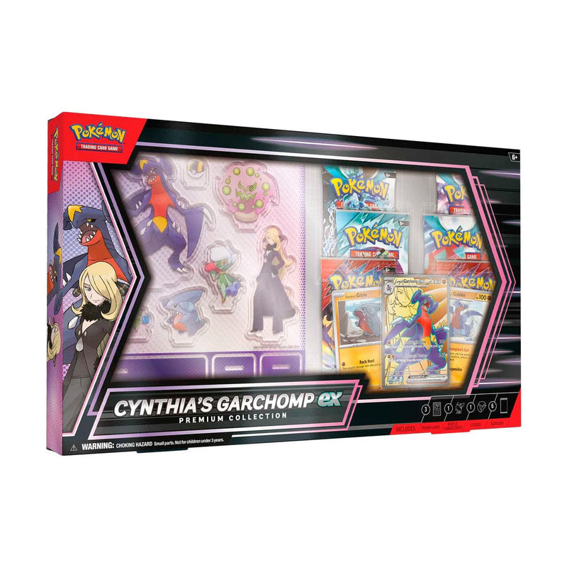 The Pokémon Company Pokémon - Cynthia's Garchomp ex Premium Collection available at Northumbrian Tin Soldier