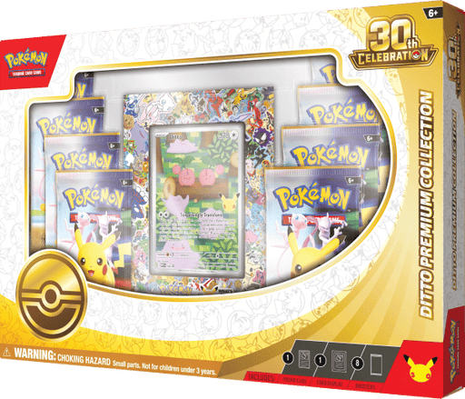 The Pokémon Company Pokémon - Ditto Premium Collection  - 30th Celebration available at Northumbrian Tin Soldier