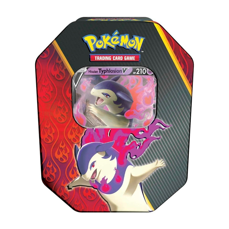 The Pokémon Company Pokémon : Divergent Powers Tin - Hisuian Typhlosion V available at Northumbrian Tin Soldier