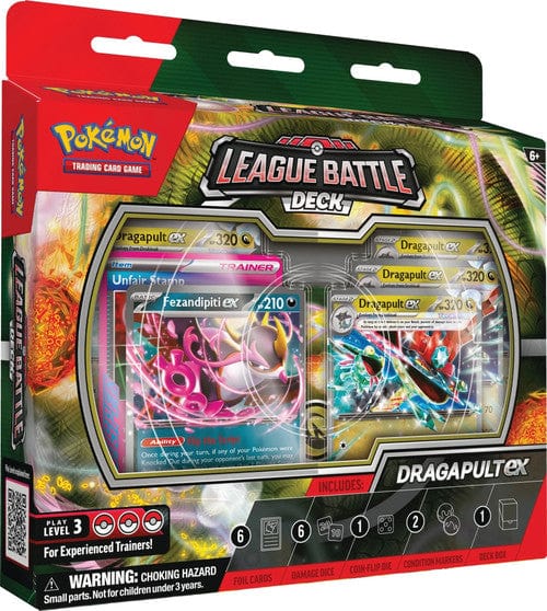 The Pokémon Company Pokémon - Dragapult Ex League Battle Deck available at Northumbrian Tin Soldier
