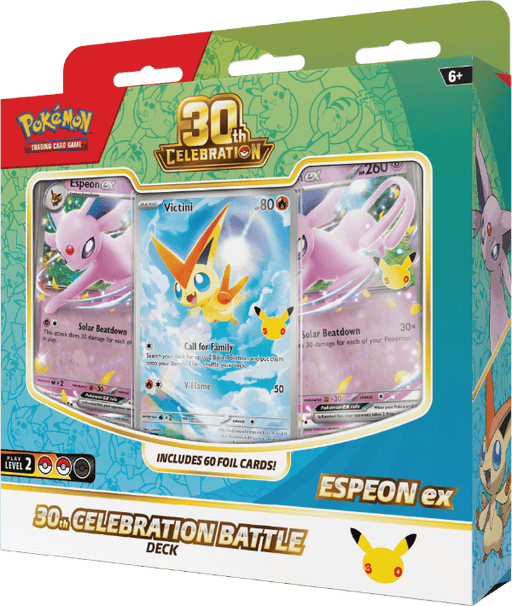The Pokémon Company Pokémon - Espeon ex Battle Deck - 30th Celebration available at Northumbrian Tin Soldier