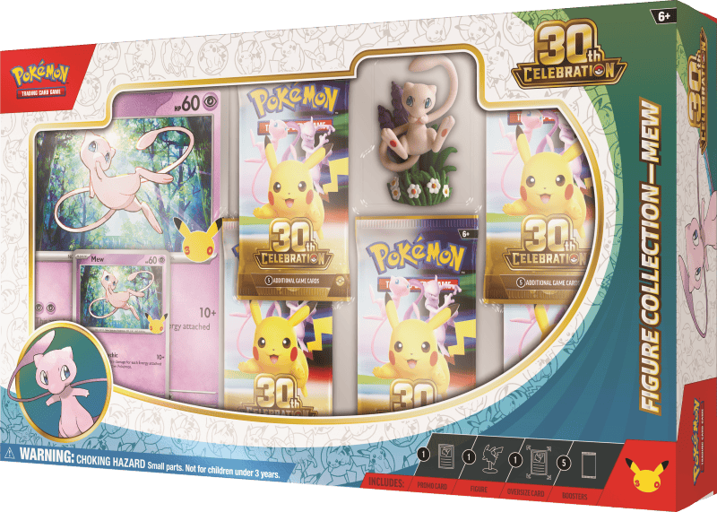The Pokémon Company Pokémon - Figure Collection Mew - 30th Celebration available at Northumbrian Tin Soldier