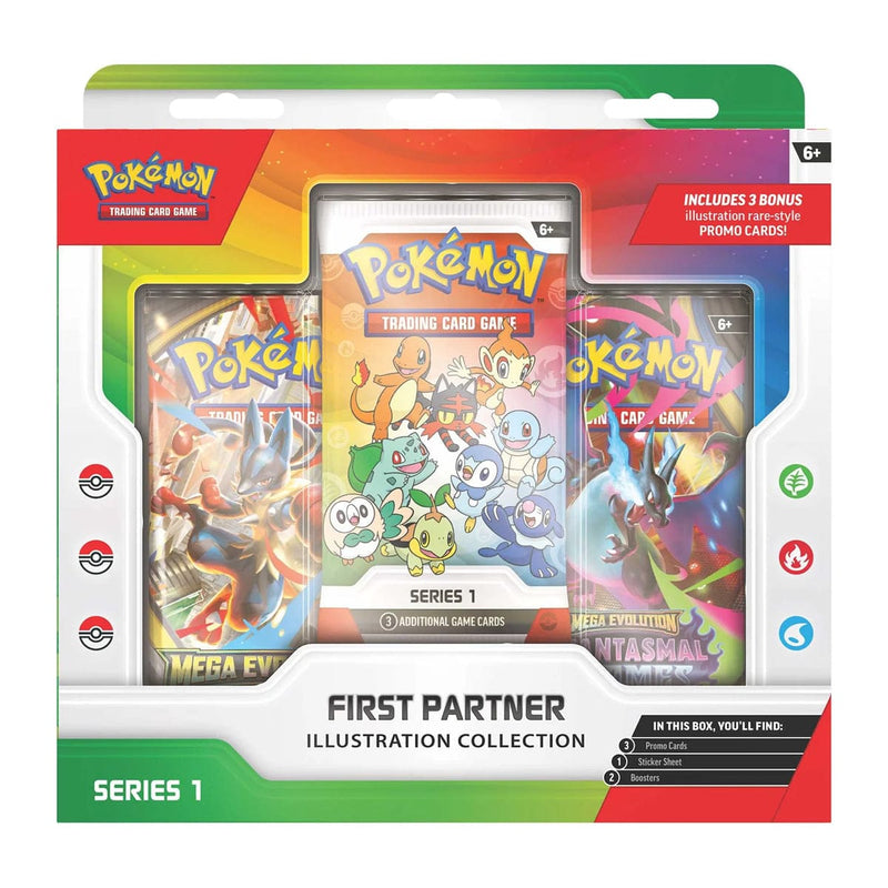 The Pokémon Company Pokémon - First Partner Illustration Collection - Series 1 available at Northumbrian Tin Soldier