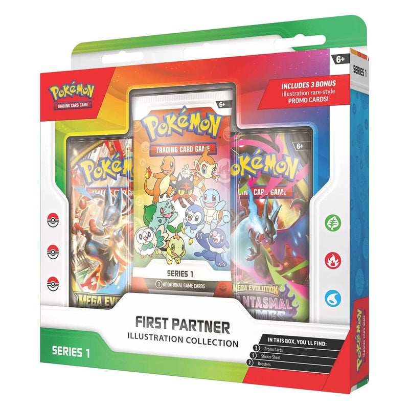 The Pokémon Company Pokémon - First Partner Illustration Collection - Series 1 available at Northumbrian Tin Soldier