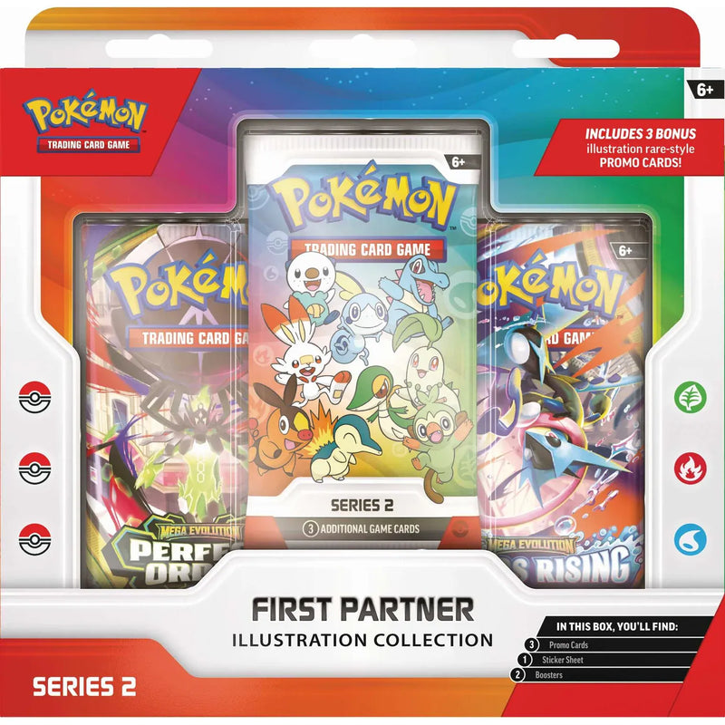 The Pokémon Company Pokémon - First Partner Illustration Collection - Series 2 available at Northumbrian Tin Soldier