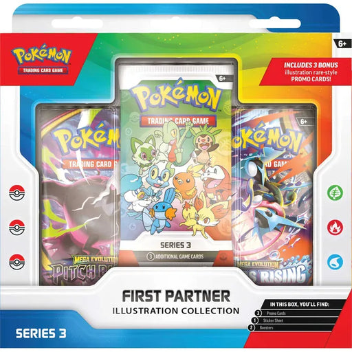 The Pokémon Company Pokémon - First Partner Illustration Collection - Series 3 available at Northumbrian Tin Soldier