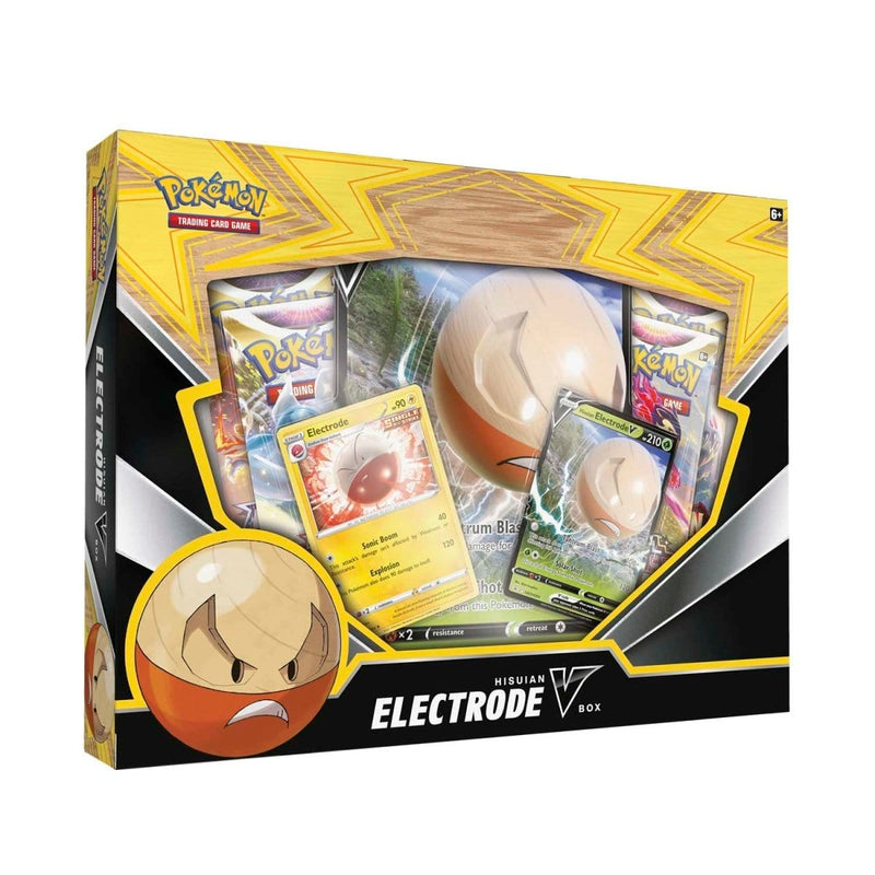 The Pokémon Company Pokémon : Hisuian Electrode V Collection Box available at Northumbrian Tin Soldier