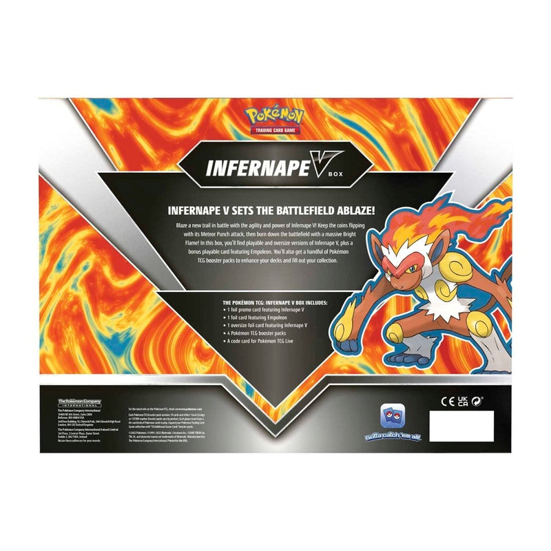 The Pokémon Company Pokémon : Infernape V Box available at Northumbrian Tin Soldier