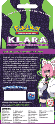 The Pokémon Company Pokémon : Klara Premium Tournament Collection available at Northumbrian Tin Soldier