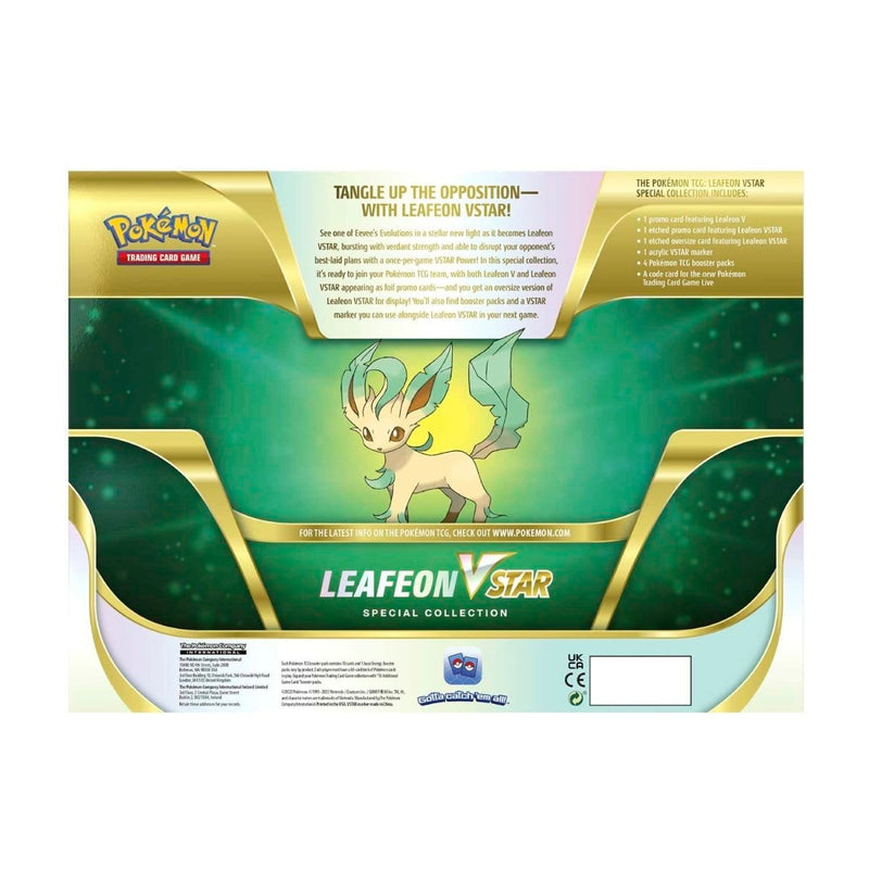 The Pokémon Company Pokémon : Leafeon VSTAR Special Collection available at Northumbrian Tin Soldier