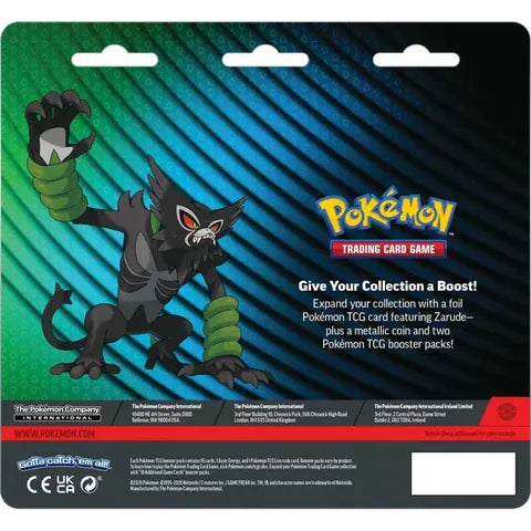 The Pokémon Company Pokémon - Mega Evolution : 2 Pack Blister August 2026 – Zarude available at Northumbrian Tin Soldier