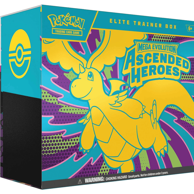 The Pokémon Company Pokémon - Mega Evolution : Ascended Heroes - Elite Trainer Box available at Northumbrian Tin Soldier