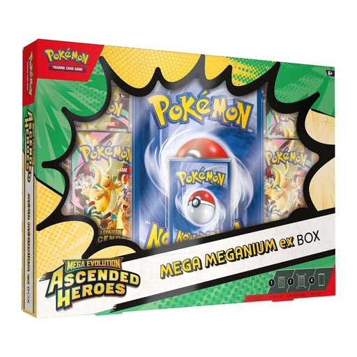 The Pokémon Company Pokémon - Mega Evolution : Ascended Heroes - Mega Meganium ex Box available at Northumbrian Tin Soldier