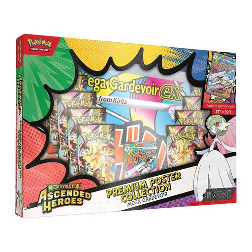 The Pokémon Company Pokémon - Mega Evolution : Ascended Heroes - Premium Poster Collection: Gardevoir available at Northumbrian Tin Soldier